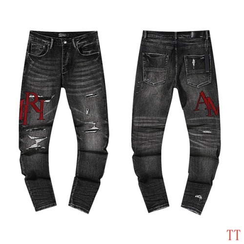 Replica Amiri Jeans For Men #1268670, $64.00 USD, [ITEM#1268670], Replica Amiri Jeans outlet from China