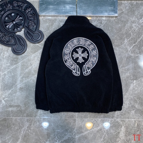 Replica Chrome Hearts Jackets Long Sleeved For Unisex #1268713 $92.00 USD for Wholesale