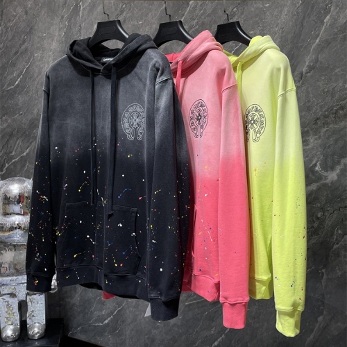 Replica Chrome Hearts Hoodies Long Sleeved For Unisex #1268747 $68.00 USD for Wholesale