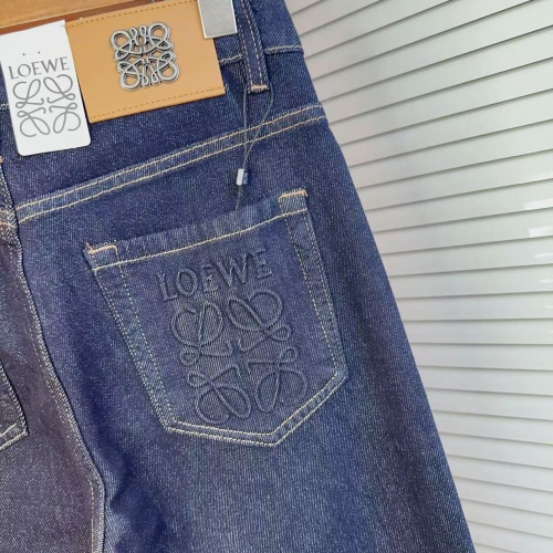 Replica LOEWE Jeans For Men #1268839 $48.00 USD for Wholesale