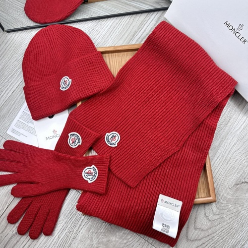 Replica Moncler Hat and Scarf and Glove Set #1268963 $72.00 USD for Wholesale