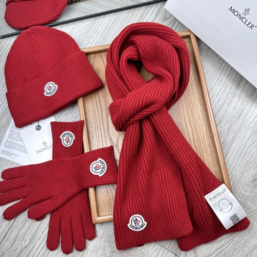 Replica Moncler Hat and Scarf and Glove Set #1268963 $72.00 USD for Wholesale