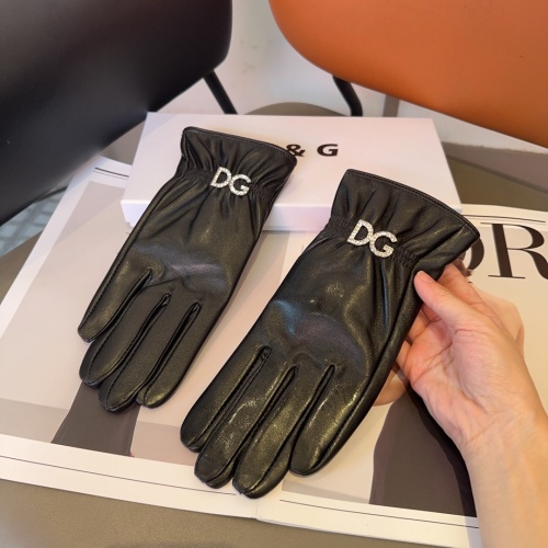 Replica Dolce &amp; Gabbana Gloves For Women #1269090, $45.00 USD, [ITEM#1269090], Replica Dolce &amp; Gabbana Gloves outlet from China