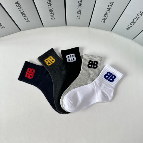 Replica Balenciaga Socks #1269190 $25.00 USD for Wholesale