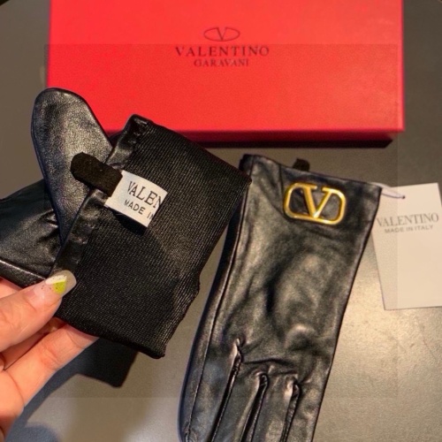 Replica Valentino Gloves For Women #1269209 $60.00 USD for Wholesale