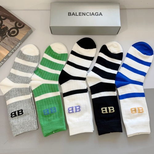 Replica Balenciaga Socks #1269553 $29.00 USD for Wholesale