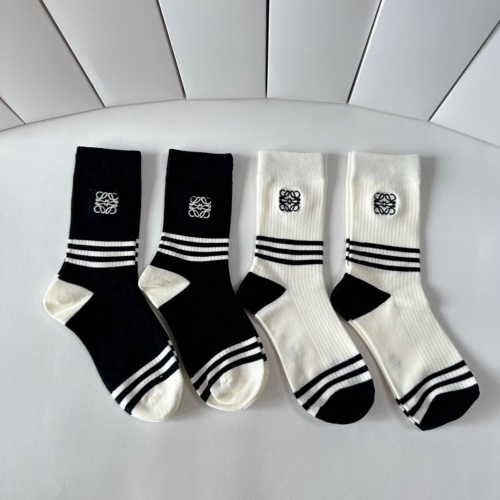 Replica Loewe Socks #1269637 $27.00 USD for Wholesale