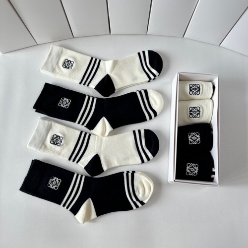 Replica Loewe Socks #1269637 $27.00 USD for Wholesale