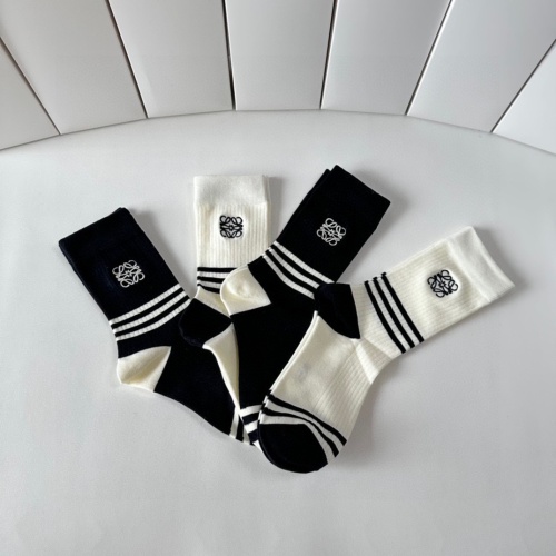 Replica Loewe Socks #1269637 $27.00 USD for Wholesale