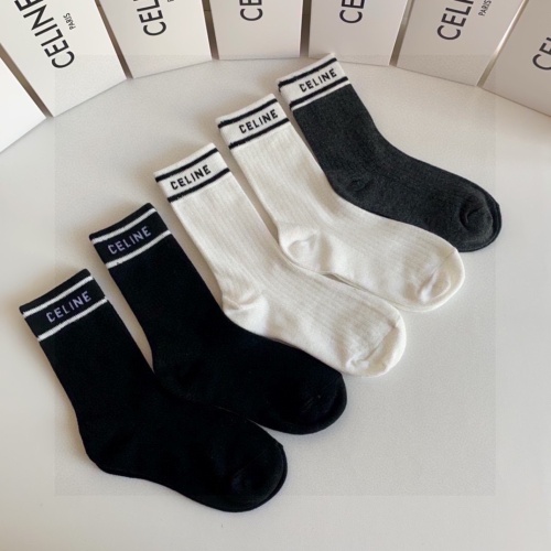 Replica Celine Socks #1269737 $27.00 USD for Wholesale