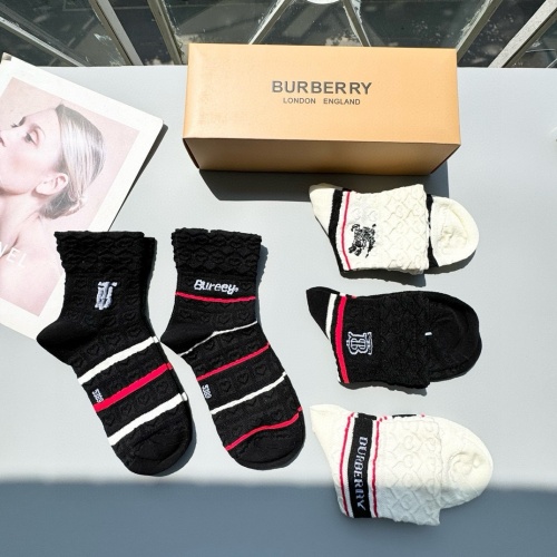 Replica Burberry Socks #1269756 $25.00 USD for Wholesale