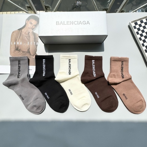 Replica Balenciaga Socks #1269758 $25.00 USD for Wholesale