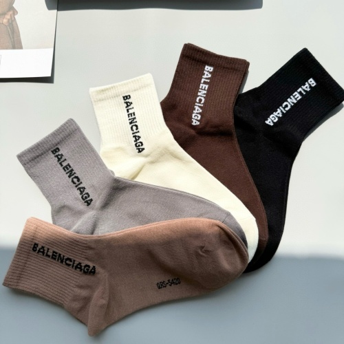 Replica Balenciaga Socks #1269758 $25.00 USD for Wholesale