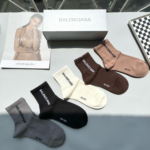 Replica Balenciaga Socks #1269758 $25.00 USD for Wholesale