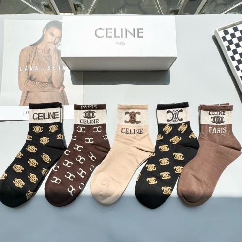 Replica Celine Socks #1269759, $25.00 USD, [ITEM#1269759], Replica Celine Socks outlet from China