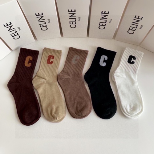 Replica Celine Socks #1269780, $27.00 USD, [ITEM#1269780], Replica Celine Socks outlet from China