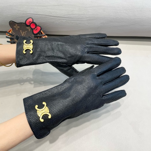 Replica Celine Gloves For Women #1269823 $48.00 USD for Wholesale