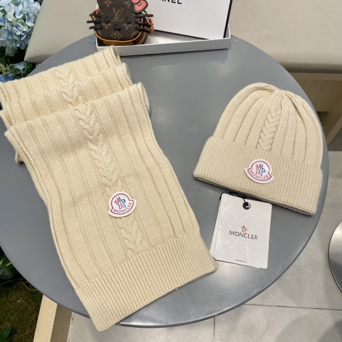 Replica Moncler Hat and Scarf Set #1269896, $60.00 USD, [ITEM#1269896], Replica Moncler Hat and Scarf and Glove Set outlet from China