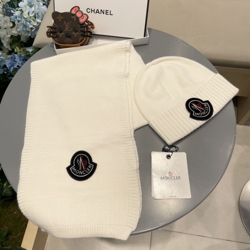 Replica Moncler Hat and Scarf Set #1269899, $60.00 USD, [ITEM#1269899], Replica Moncler Hat and Scarf and Glove Set outlet from China