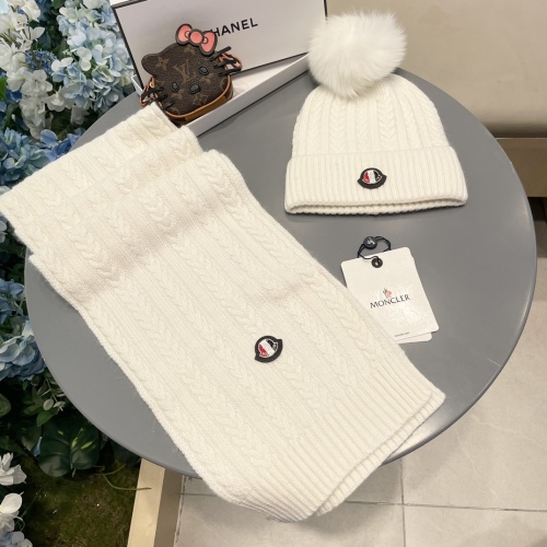 Replica Moncler Hat and Scarf Set #1269906, $64.00 USD, [ITEM#1269906], Replica Moncler Hat and Scarf and Glove Set outlet from China