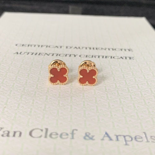 Replica Van Cleef &amp; Arpels Earrings For Women #1269987, $45.00 USD, [ITEM#1269987], Replica Van Cleef &amp; Arpels Earrings outlet from China