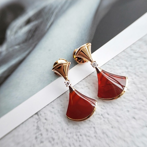 Replica Bvlgari Earrings For Women #1270011, $52.00 USD, [ITEM#1270011], Replica Bvlgari Earrings outlet from China