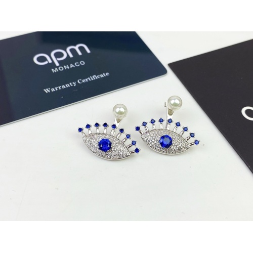 Replica Apm Monaco Earrings For Women #1270108, $25.00 USD, [ITEM#1270108], Replica Apm Monaco Earrings outlet from China