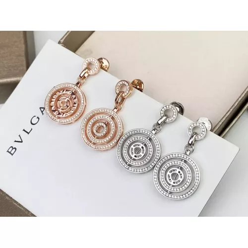 Replica Bvlgari Earrings For Women #1270305 $41.00 USD for Wholesale