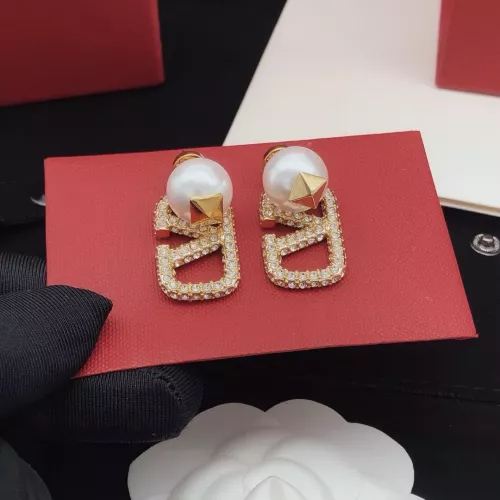 Replica Valentino Earrings For Women #1270485 $32.00 USD for Wholesale