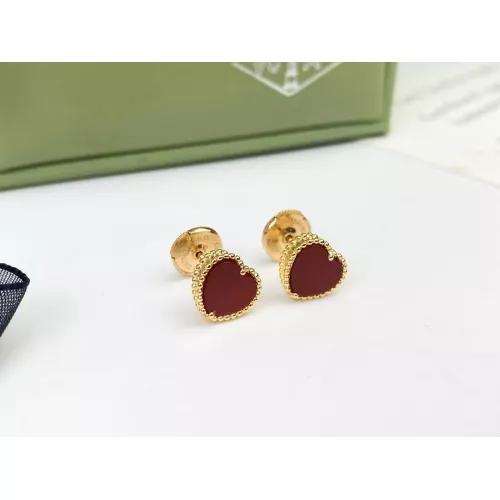 Replica Van Cleef &amp; Arpels Earrings For Women #1270528, $34.00 USD, [ITEM#1270528], Replica Van Cleef &amp; Arpels Earrings outlet from China