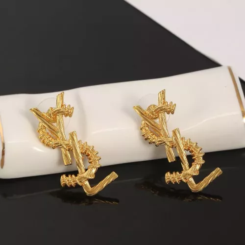 Replica Yves Saint Laurent YSL Earrings For Women #1270790, $25.00 USD, [ITEM#1270790], Replica Yves Saint Laurent YSL Earrings outlet from China