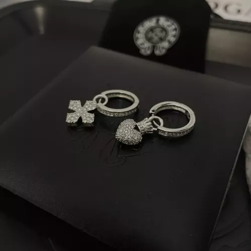 Replica Chrome Hearts Earrings For Women #1270868 $36.00 USD for Wholesale