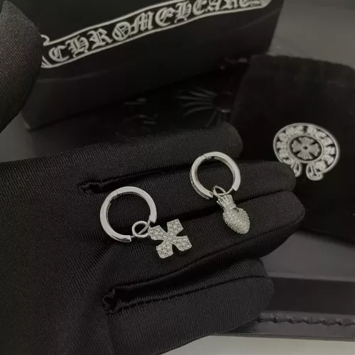 Replica Chrome Hearts Earrings For Women #1270868 $36.00 USD for Wholesale