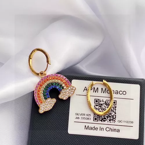 Replica Apm Monaco Earrings For Women #1270885 $34.00 USD for Wholesale