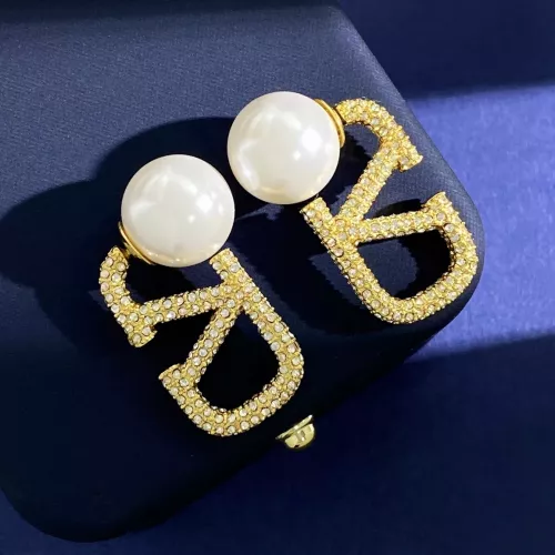 Replica Valentino Earrings For Women #1270980, $32.00 USD, [ITEM#1270980], Replica Valentino Earrings outlet from China