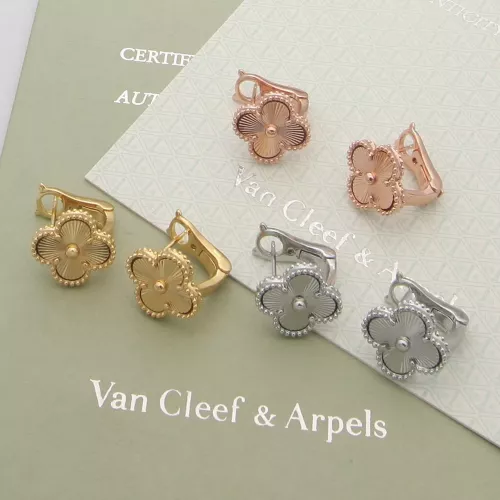 Replica Van Cleef & Arpels Earrings For Women #1271173 $27.00 USD for Wholesale