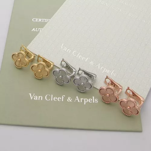 Replica Van Cleef & Arpels Earrings For Women #1271174 $27.00 USD for Wholesale