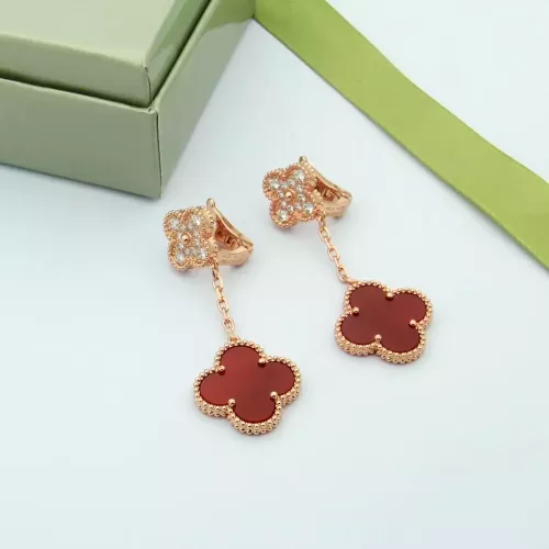 Replica Van Cleef &amp; Arpels Earrings For Women #1271240, $34.00 USD, [ITEM#1271240], Replica Van Cleef &amp; Arpels Earrings outlet from China