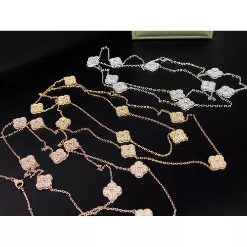 Replica Van Cleef & Arpels Necklaces For Women #1271353 $40.00 USD for Wholesale