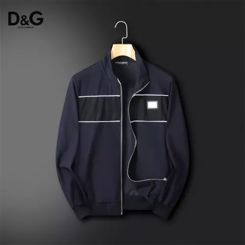 Replica Dolce & Gabbana D&G Tracksuits Long Sleeved For Men #1271776 $85.00 USD for Wholesale