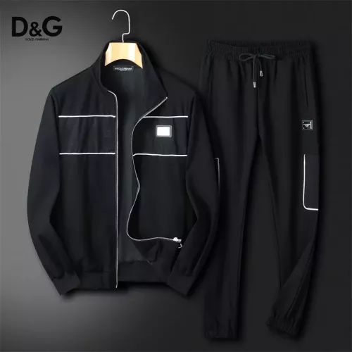 Replica Dolce &amp; Gabbana D&amp;G Tracksuits Long Sleeved For Men #1271777, $85.00 USD, [ITEM#1271777], Replica Dolce &amp; Gabbana D&amp;G Tracksuits outlet from China