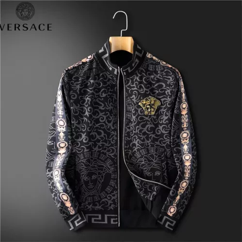 Replica Versace Tracksuits Long Sleeved For Men #1271822 $92.00 USD for Wholesale