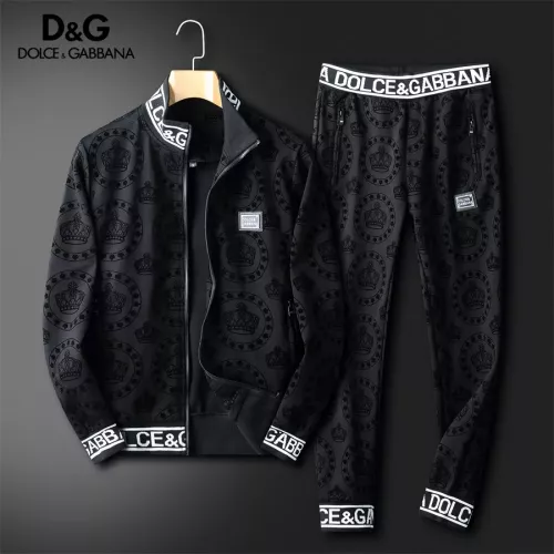 Replica Dolce &amp; Gabbana D&amp;G Tracksuits Long Sleeved For Men #1271823, $92.00 USD, [ITEM#1271823], Replica Dolce &amp; Gabbana D&amp;G Tracksuits outlet from China