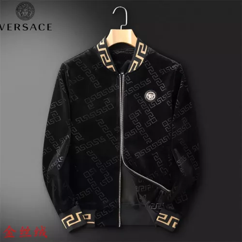 Replica Versace Tracksuits Long Sleeved For Men #1271828 $92.00 USD for Wholesale