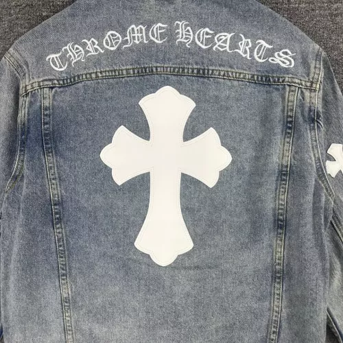 Replica Chrome Hearts Jackets Long Sleeved For Unisex #1271839 $52.00 USD for Wholesale