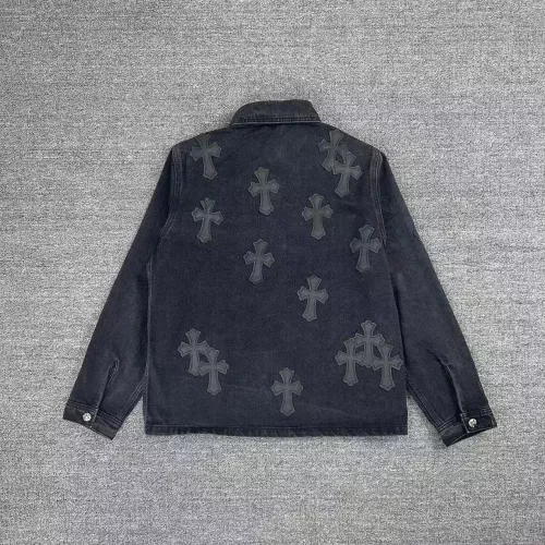 Replica Chrome Hearts Jackets Long Sleeved For Unisex #1271840 $56.00 USD for Wholesale