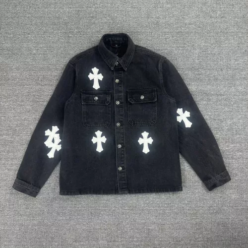 Replica Chrome Hearts Jackets Long Sleeved For Unisex #1271841, $56.00 USD, [ITEM#1271841], Replica Chrome Hearts Jackets outlet from China