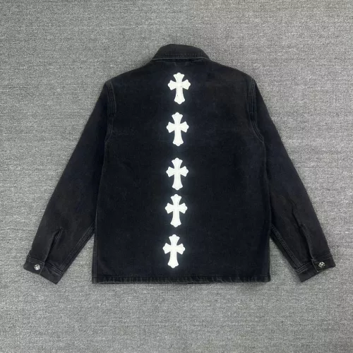 Replica Chrome Hearts Jackets Long Sleeved For Unisex #1271841 $56.00 USD for Wholesale