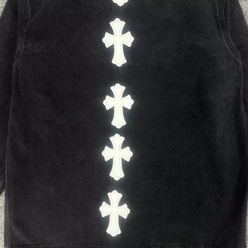 Replica Chrome Hearts Jackets Long Sleeved For Unisex #1271841 $56.00 USD for Wholesale