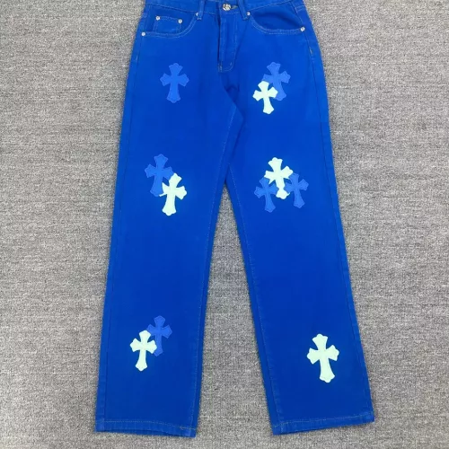 Replica Chrome Hearts Jeans For Unisex #1271845, $60.00 USD, [ITEM#1271845], Replica Chrome Hearts Jeans outlet from China